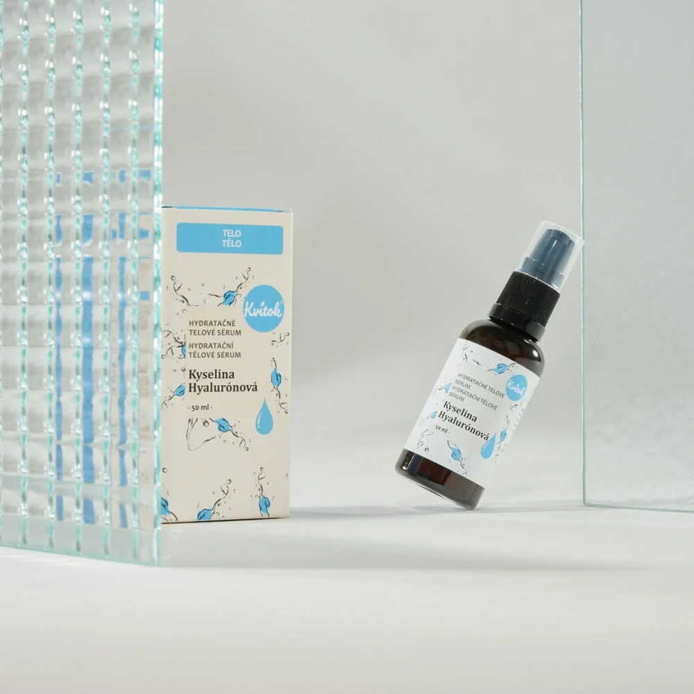 Kvitok - Hydratačné Telové Sérum - Kyselina Hyalurónová 50ml