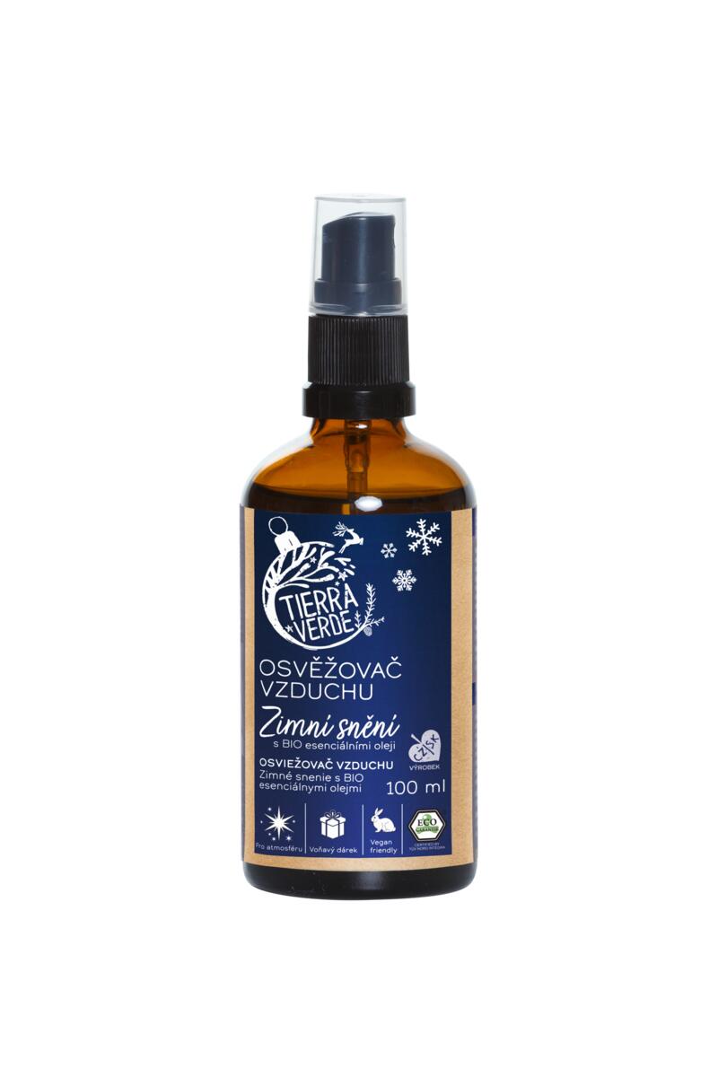 Tierra Verde - Osviežovač vzduchu – Zimné snenie (sklenená fľaštička 100 ml)