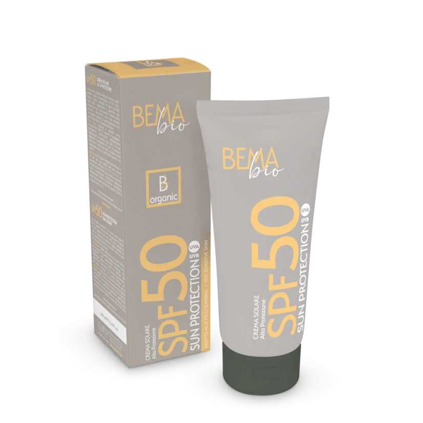 BemaBio - Opaľovací krém SPF 50 (redizajn SolarTea)
