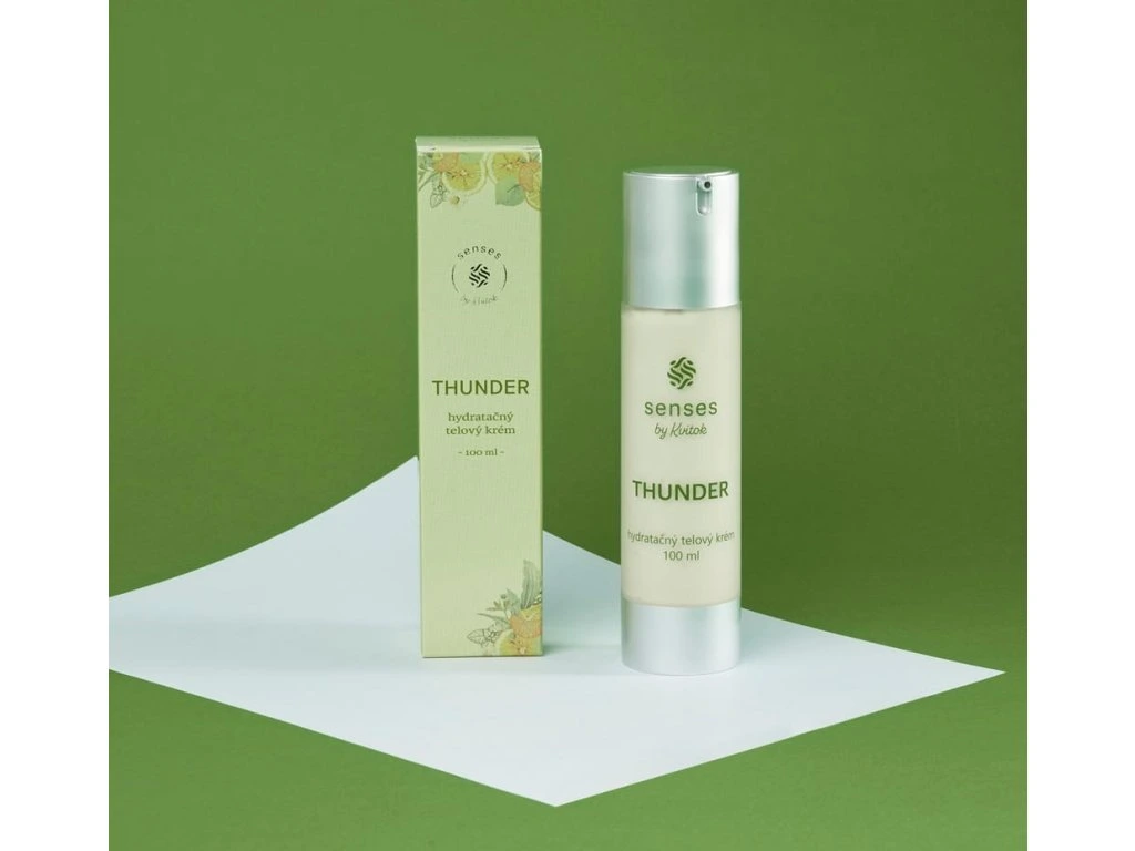 Kvitok - Hydratačný telový krém Thunder 100 ml
