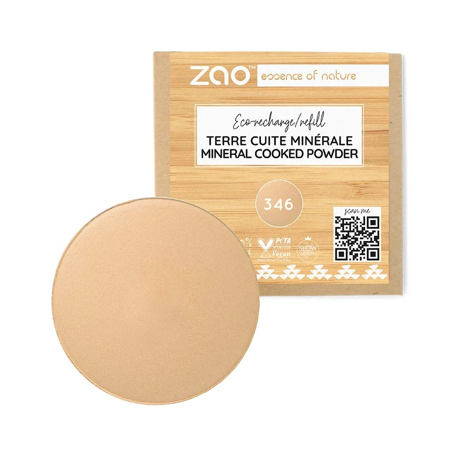 ZAO - Minerálny bronzer 346 Light Beige - náplň