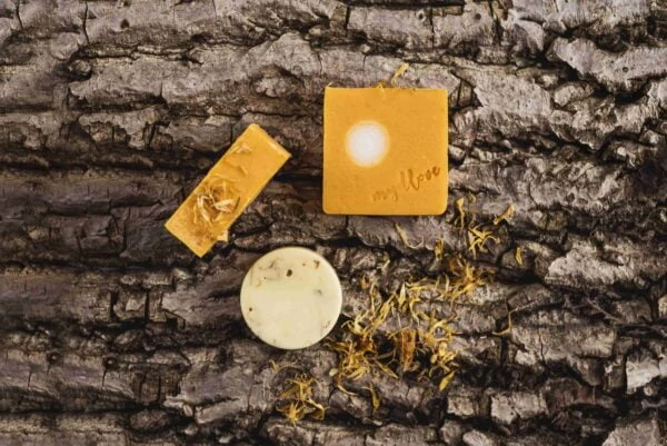 Mydlove - Mydlo s kozím mliekom nechtíkové – kocka