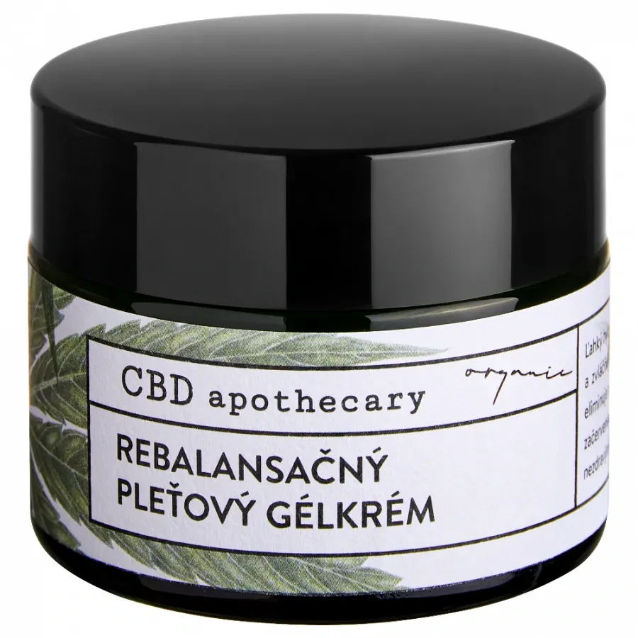 Soaphoria, CBD APOTHECARY - REBALANSAČNÝ PLEŤOVÝ GÉLKRÉM S KONOPNÝM EXTRAKTOM