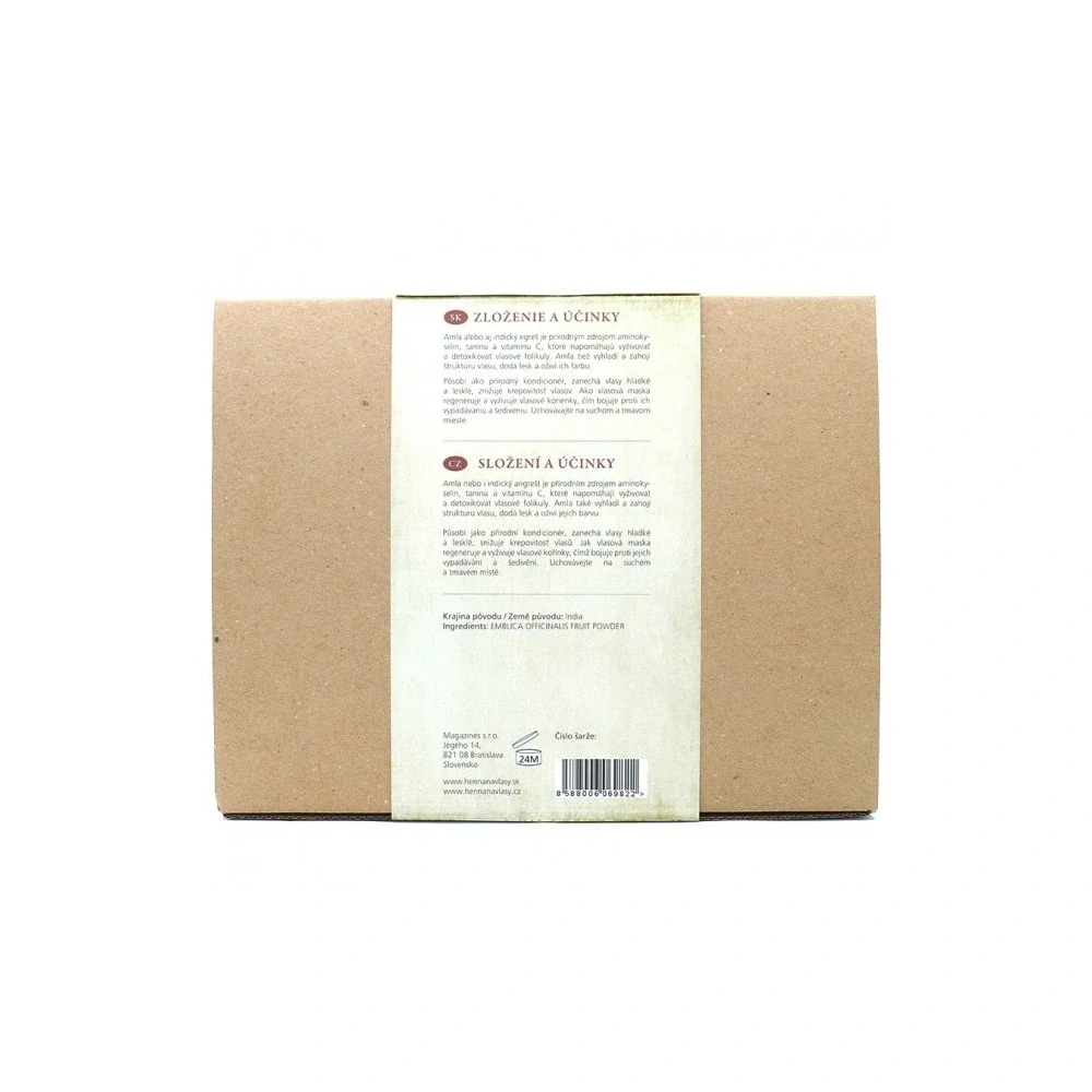 Indian Natural Hair Care - AMLA 1kg - regeneračný zábal a kondicionér