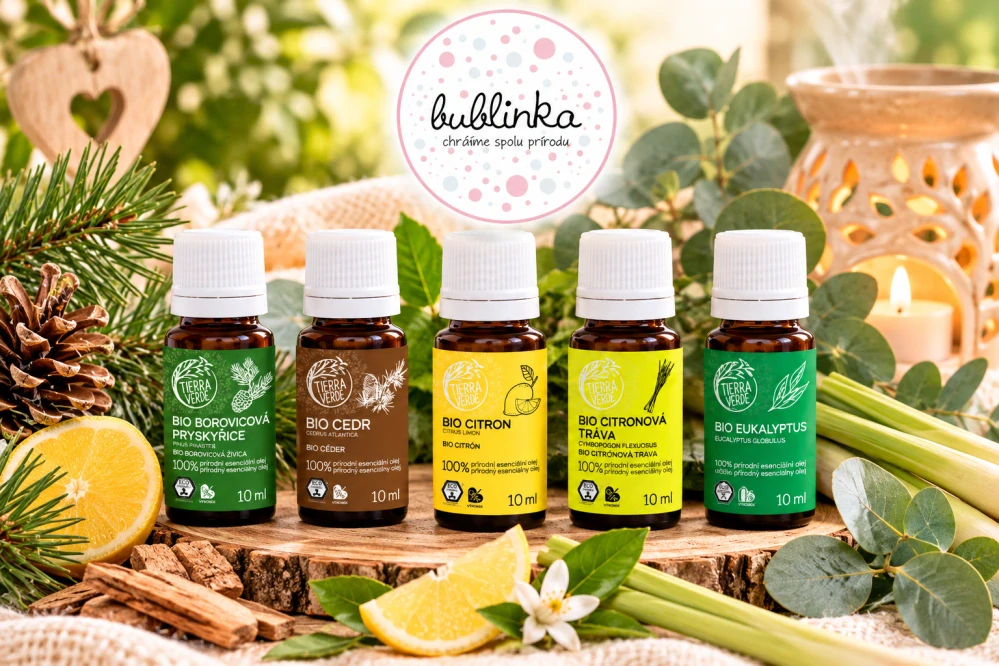 Tierra Verde - Esenciálny olej BIO Borovicová živica (sklenená fľaštička 10 ml)