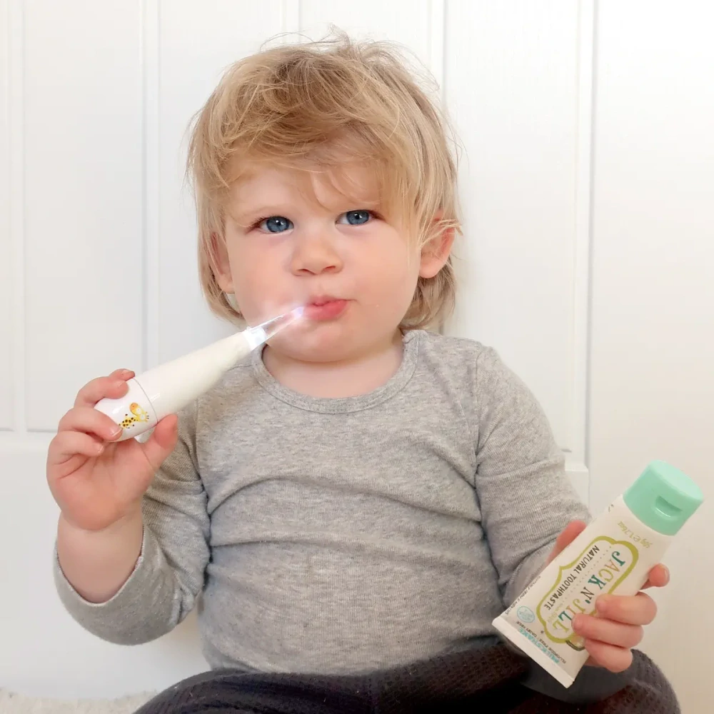 Jack N´Jill - Náhradné hlavice na sonickú zubnú kefku Tickle Tooth 2 ks v balení