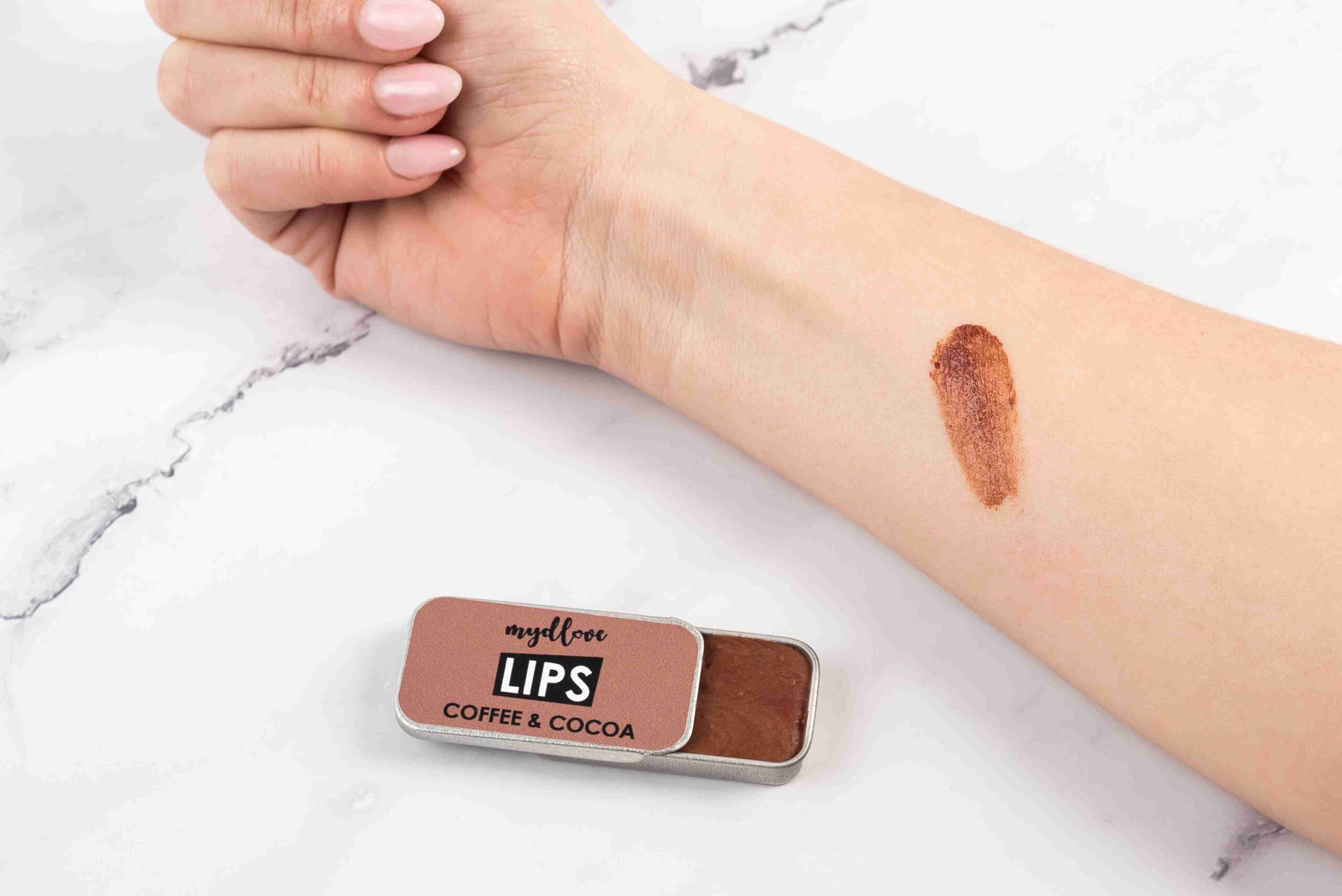 Mydlove - COFFEE & COCOA LIPS – hydratačný balzam na pery