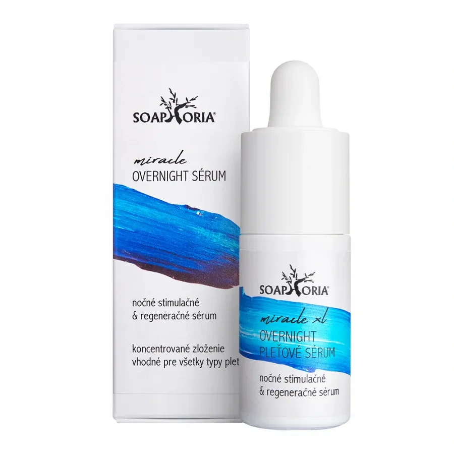 Soaphoria - MIRACLE OVERNIGHT nočné stimulačné & regeneračné sérum na všetky typy 