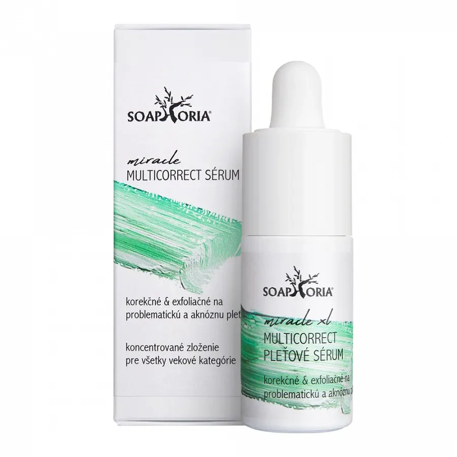Soaphoria - MIRACLE MULTICORRECT korekčné & exfoliačné sérum pre problematickú a aknóznu pleť