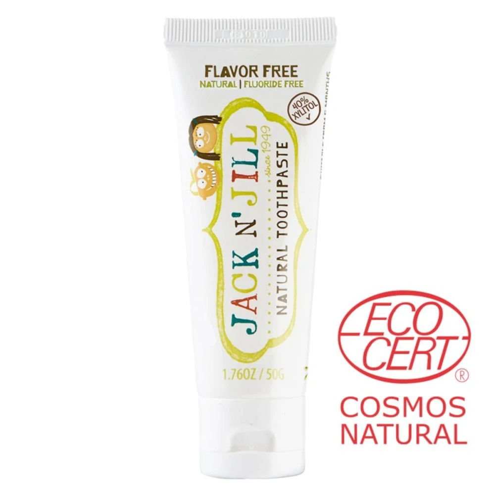Jack N´Jill - Prírodná zubná pasta pre deti bez príchute