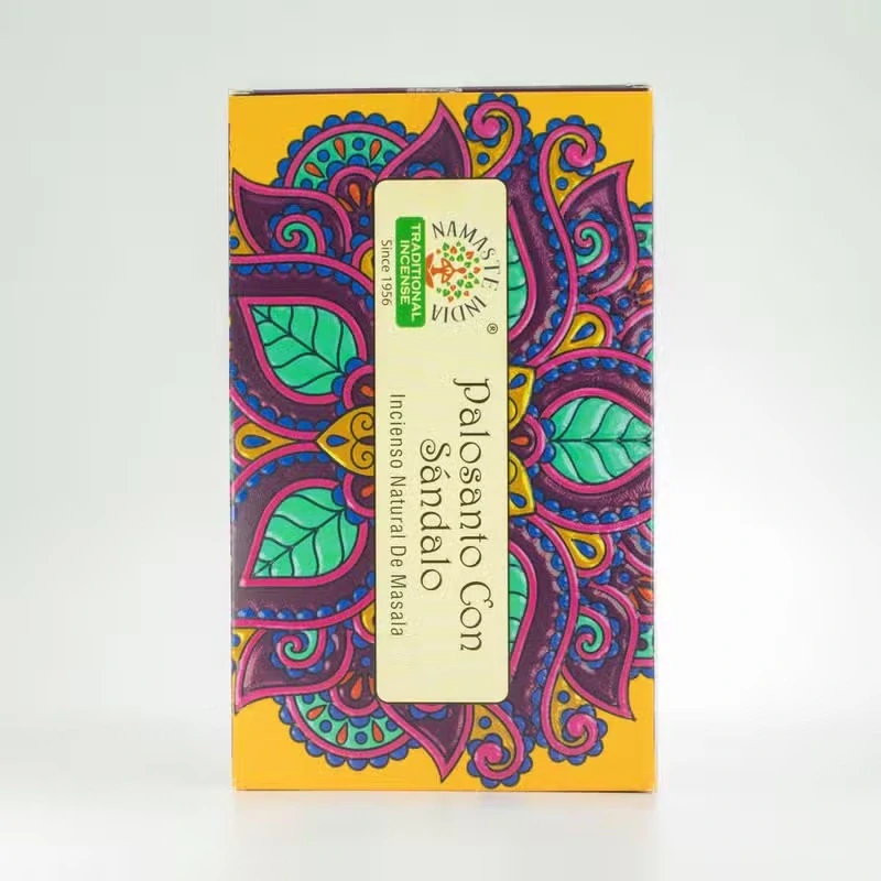 Vonné Tyčinky Namaste Mandala Masala - Palo Santo a Santalovým Drevo