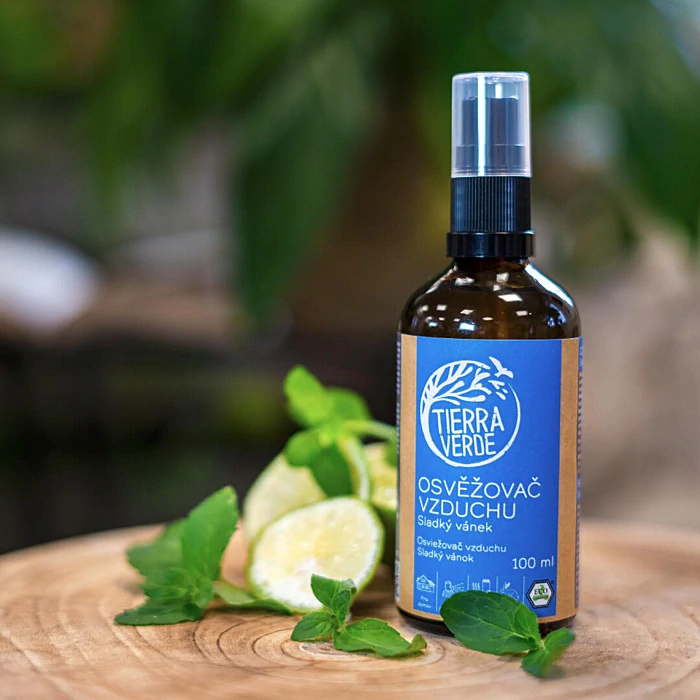 Tierra Verde - Osviežovač vzduchu – Sladký vánok (sklenená fľaštička 100 ml)