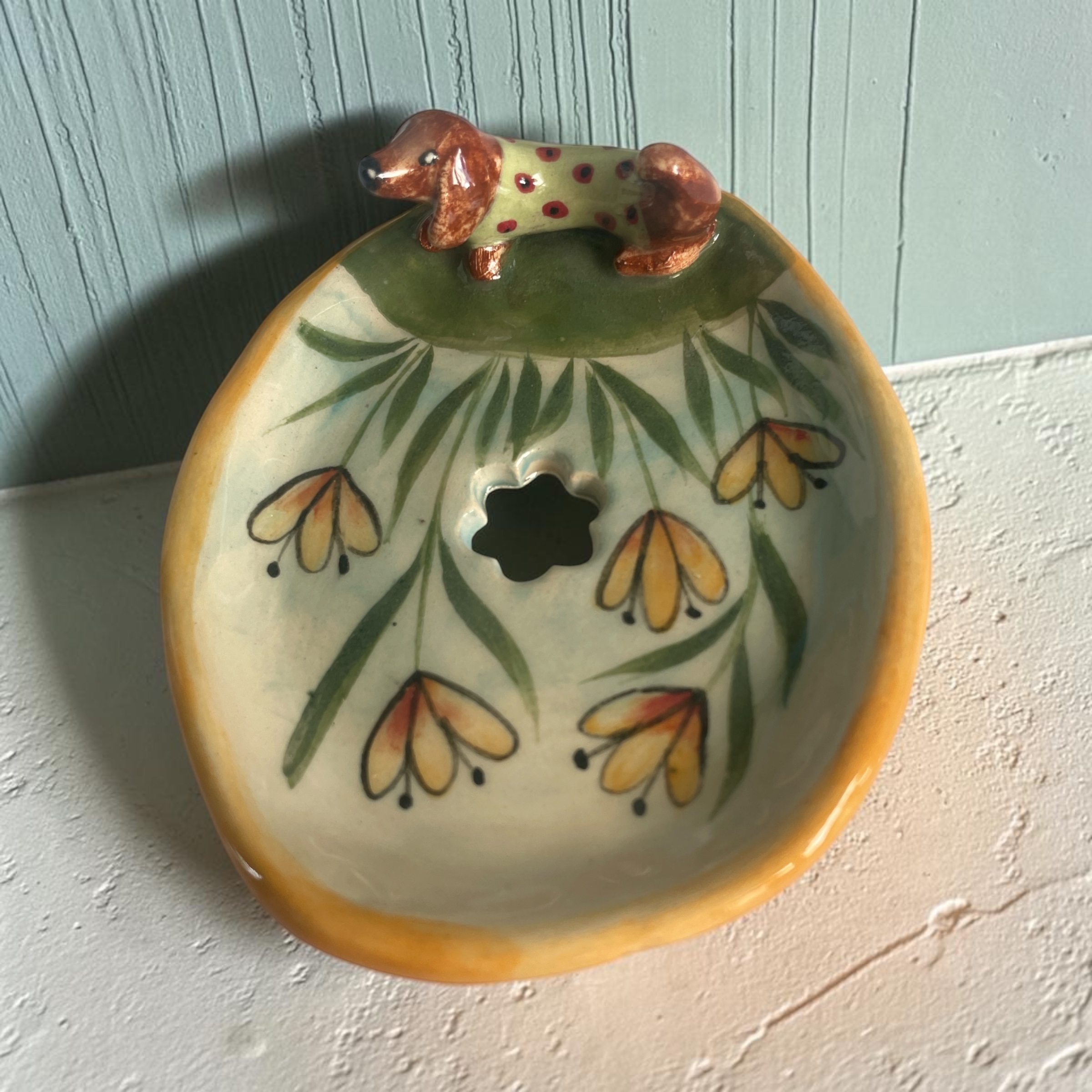 Hand - made - Mydelnička Verný jazvečík