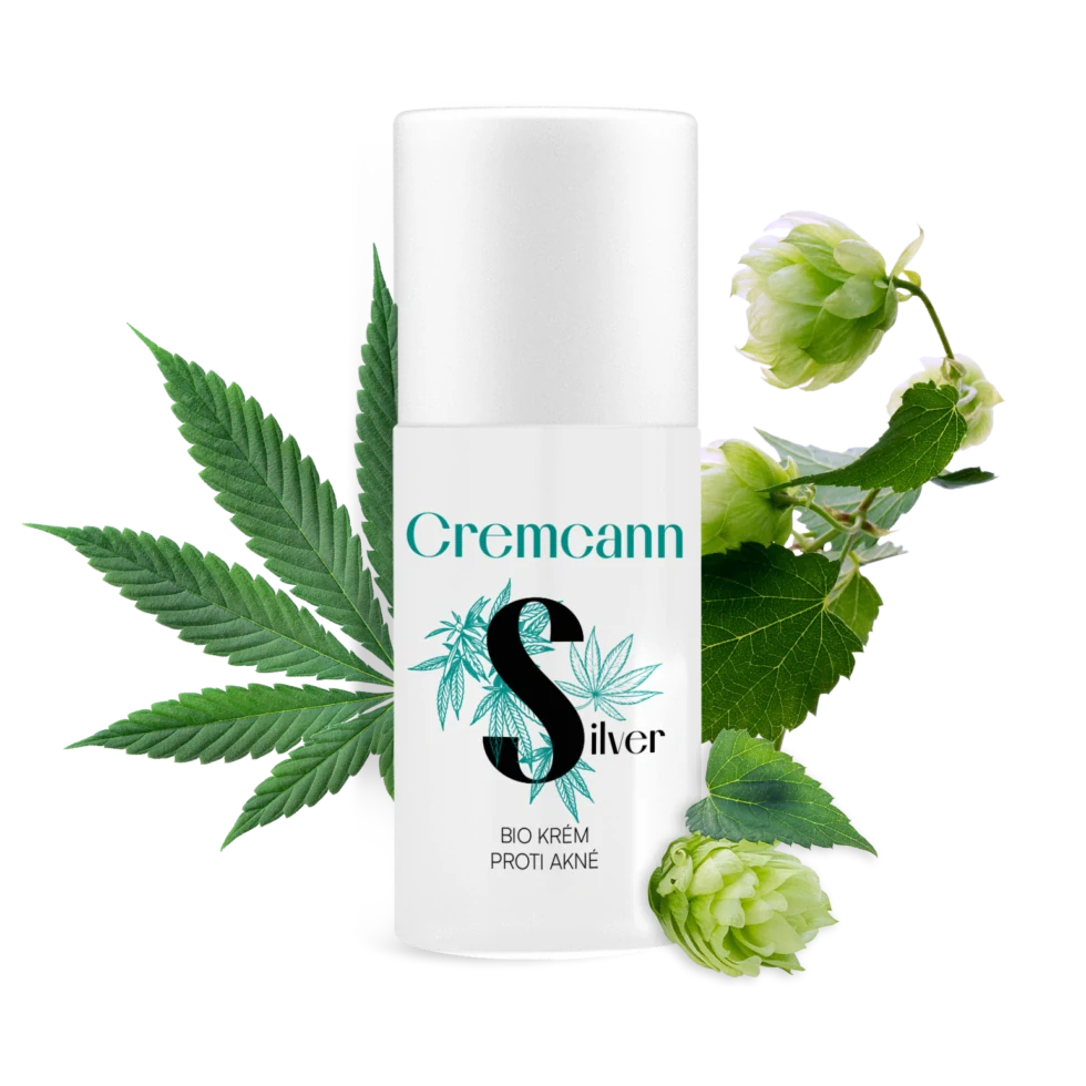 Annabis - CREMCANN SILVER 1300 mg LOKÁLNY BIO KRÉM NA PROBLEMATICKÚ KOŽU