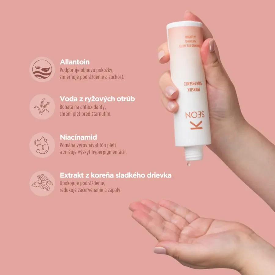 Soaphoria - SEON MilkSilk Skin Essence - Zjednocujúca mliečna esencia (toner)