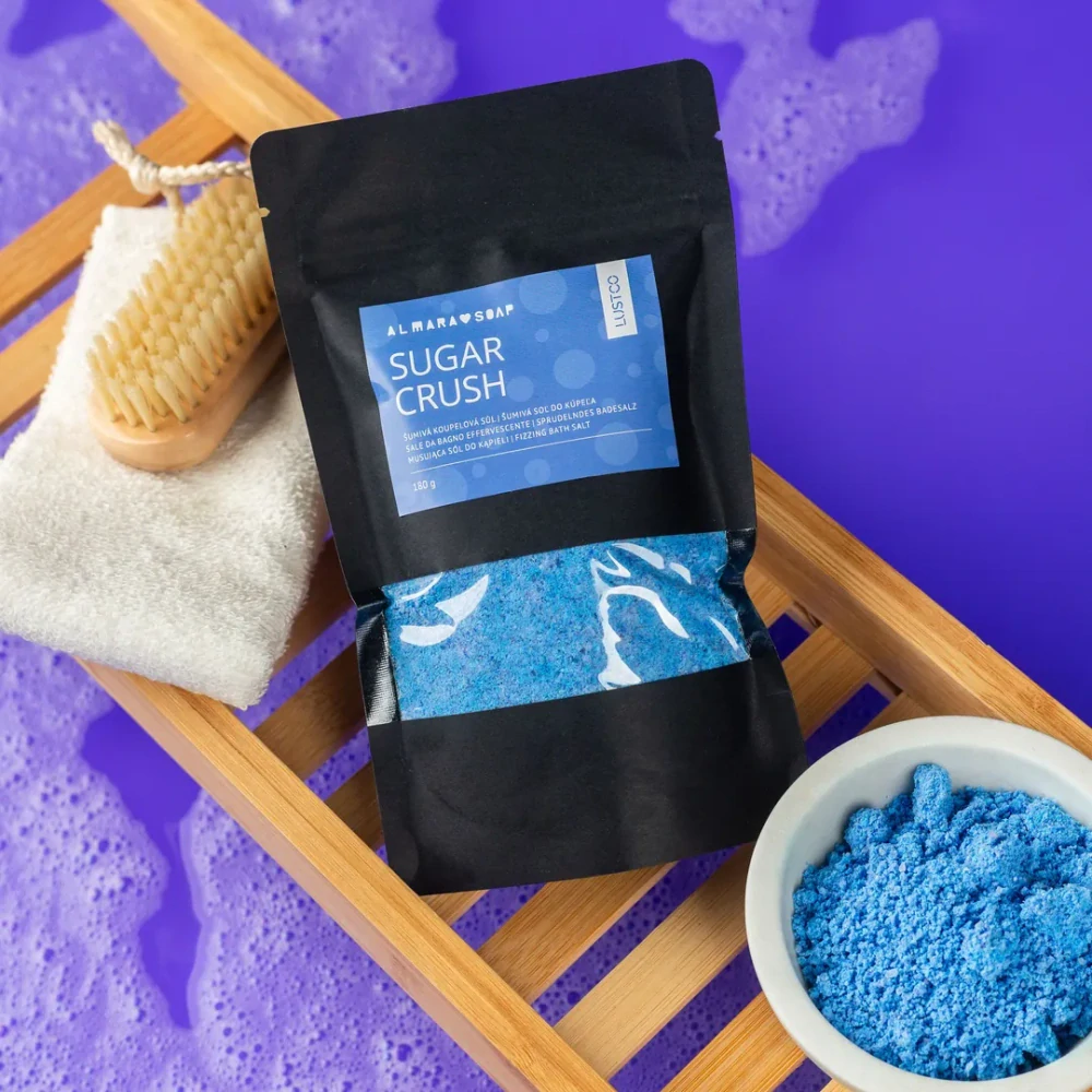 AlmaraSoap - Cuktová drv, šumivá a penivá soľ