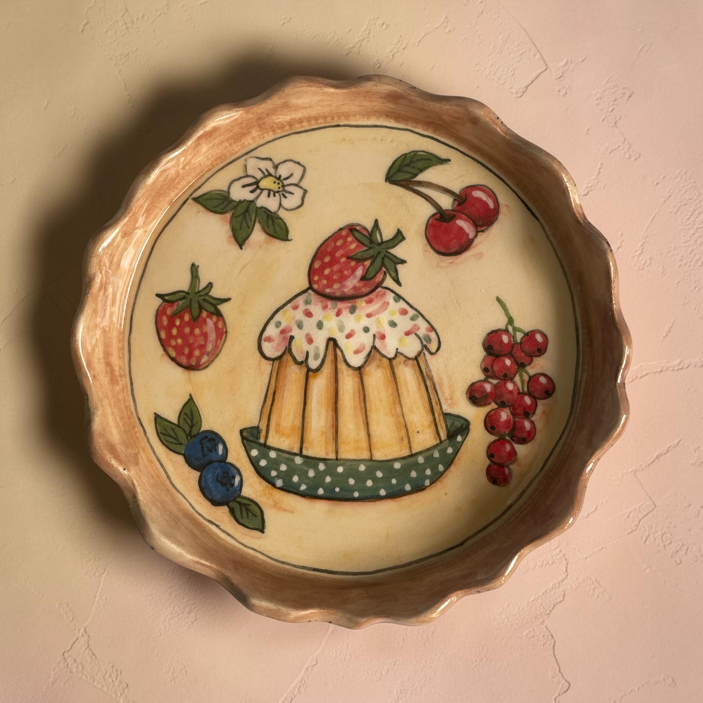 Hand - made - Keramická miska Sladké leto