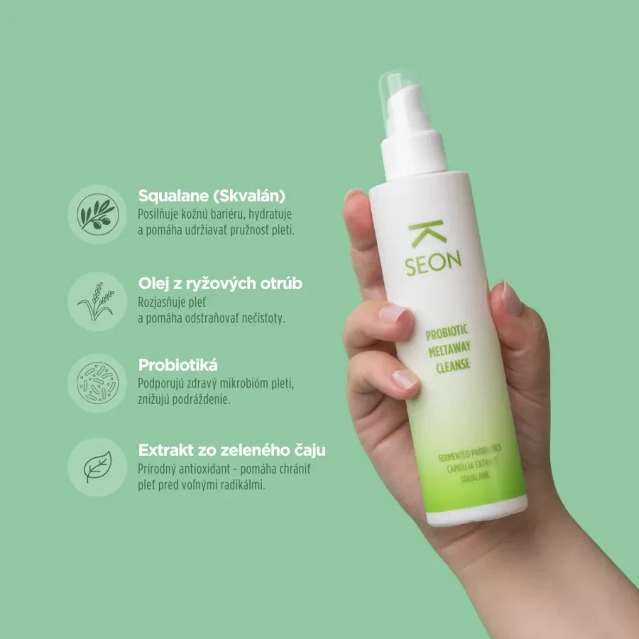 Soaphoria - SEON Probiotic MeltAway Cleanse - Probiotický olejový odličovač