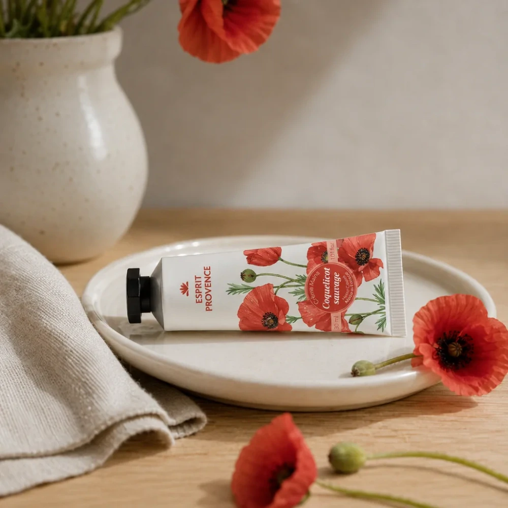 Esprit Provence - Krém na ruky - Vlčí mak, 30ml