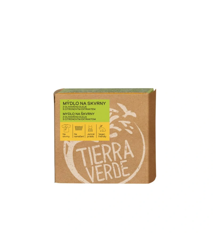 Tierra Verde - Olivové mydlo s citrónovým extraktom (krabička 200 g)