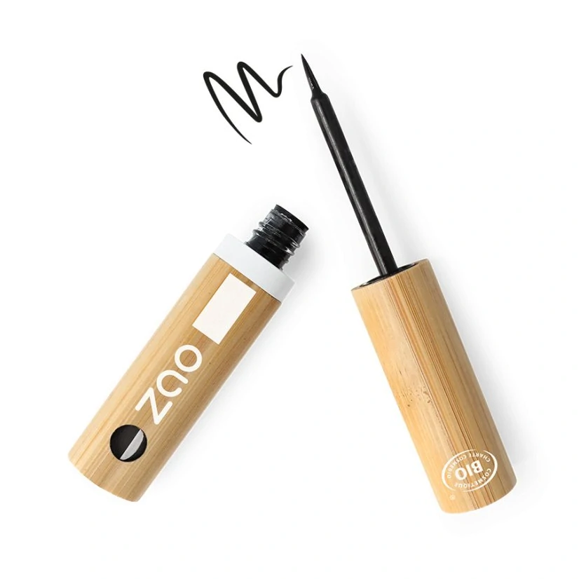 ZAO - Tekutá linka na oči 066 Black s pevným hrotom - náplň