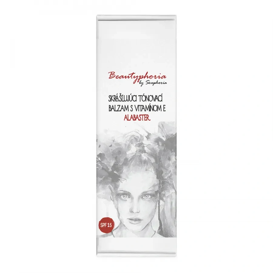 Soaphoria - Skrášľujúci BB krém s SPF 15 a vitamínom E - Alabaster