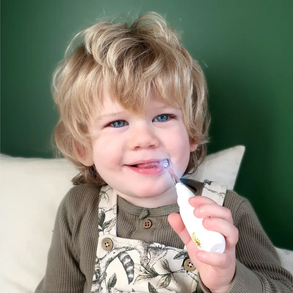 Jack N´Jill - Sonická detská zubná kefka Tickle Tooth Led