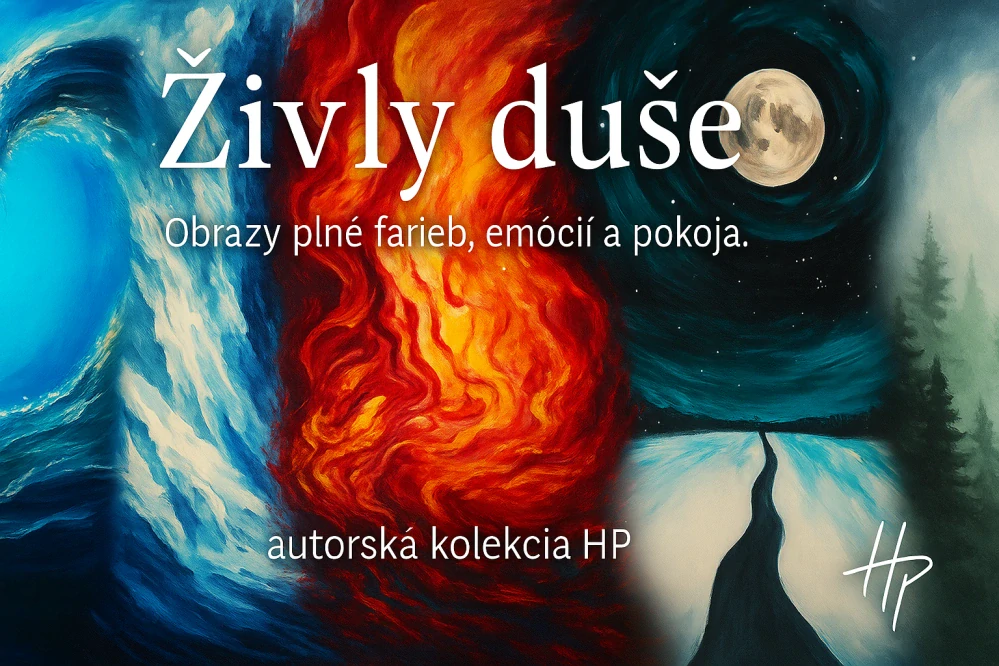 Abstraktný obraz - acrylic pouring LÁVA
