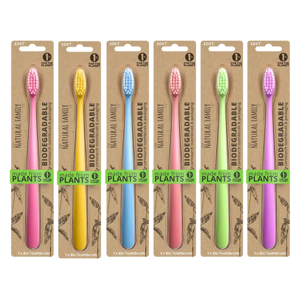 NFCO - NEONová zubná kefka zelená