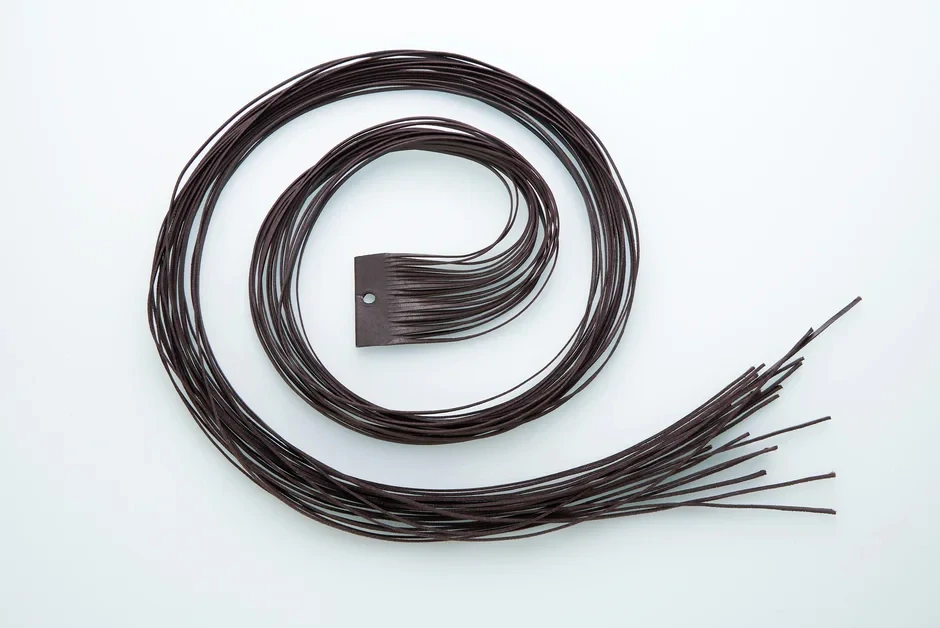 Kožený plochý remienok 2mm