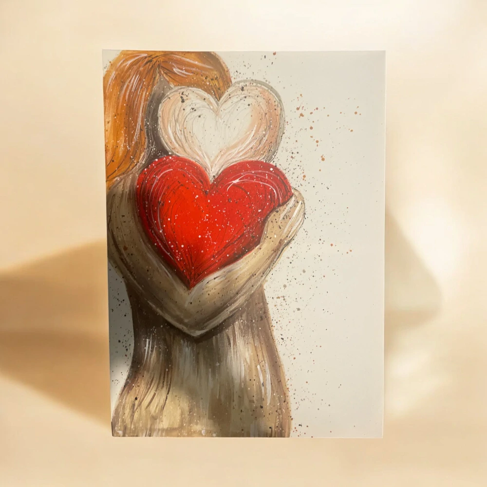 Hand - made - Obraz Keď láska prebýva v náručí