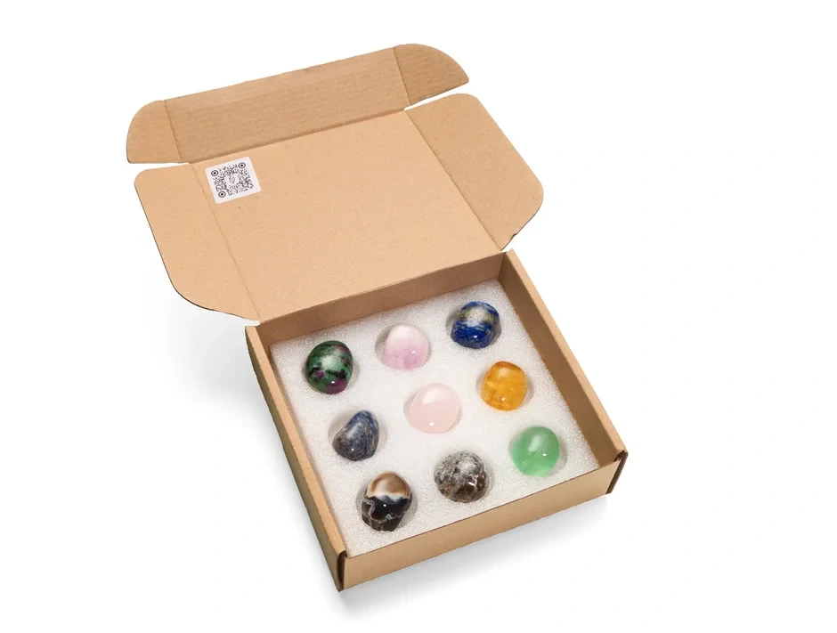 Zbierka tromlovaných kameňov - Mincool® Fluorescenčné minerály