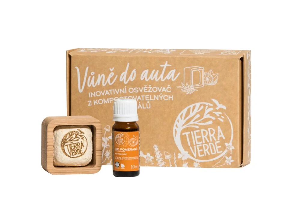 Tierra Verde - Vôňa do auta – BIO pomaranč (1 ks)