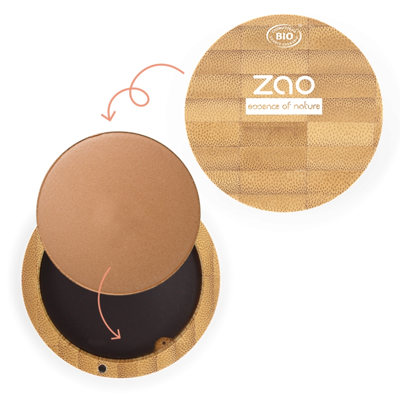ZAO - Minerálny bronzer 345 Milk chocolate - náplň