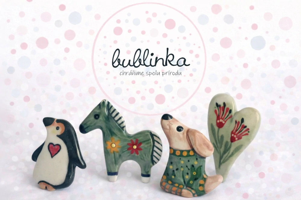 Hand - made - Brošňa Lúčne srdce