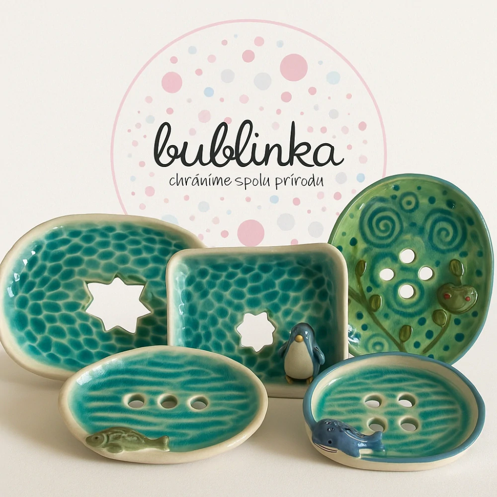 Hand - made - Mydelnička Modré more s veľrybkou