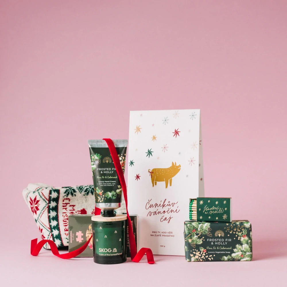 The English Soap Company - Krém na ruky Frosted Fir and Holly, 75 ml