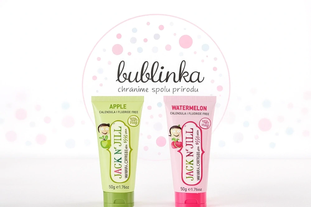 Jack N´Jill - Prírodná zubná pasta pre deti Jablko