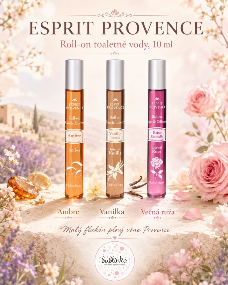 Esprit Provence - Roll-on toaletná voda Večná ruža, 10 ml