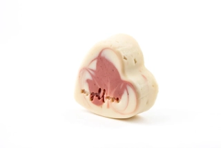 Mydlove - Mydlo olivové gerániová ruža – srdiečko