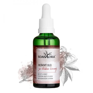 Soaphoria - Ricínový olej, za studena lisovaný, 50ml