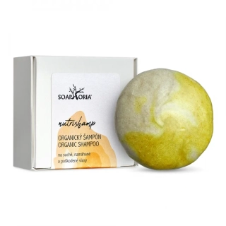 Soaphoria - NutriShamp - tuhý šampón na suché, namáhané a poškodené vlasy