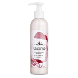 Soaphoria - Romantická ruža - organický telový jogurt
