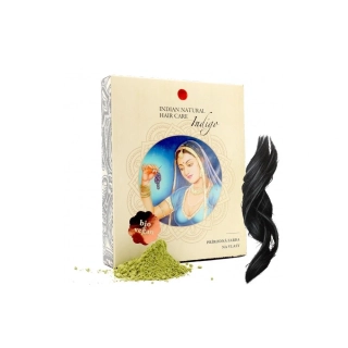 Indian Natural Hair Care - INDIGO 200g - hnedá až čierna farba na vlasy
