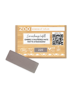 ZAO - Obdĺžnikový matný očný tieň 220 Taupe grey