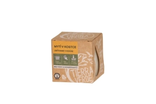 Tierra Verde - Umývanie v kocke s vôňou bio silice vavrín kubébový (papierová krabička 165 g)
