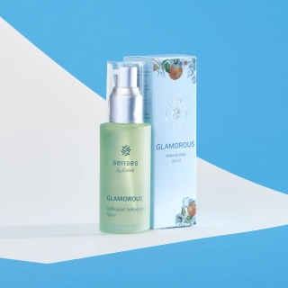 Kvitok - Vyživujúci telový olej SENSES - Glamorous 50 ml