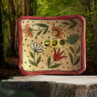 Hand - made - Mydelnička Rozkvitnutá lúka