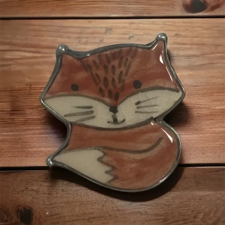 Hand - made - Brošňa Zamilovaná líštička