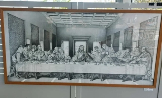 Hand - made - Posledná večera, obraz